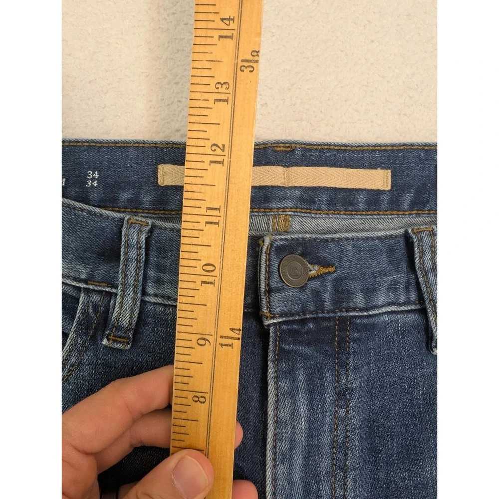 NEW Banana Republic PREMIUM Jeans Blue Denim Slim Fit Lyocell Stretch MENS 34x34